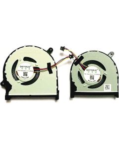 QUETTERLEE Replacement New Laptop CPU and GPU Cooling Fan for Dell Inspiron 15-7590 7590 7591 P83F Series 0MPHWF 0861FC DFS5K12114262D FM6A DFS5K22115371D FM69 Fan