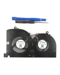 QUETTERLEE Replacement New Laptop GPU Cooling Fan for MSI GS75 P75 WS75 MS-17G1 MS-17G2 MS-17G3 Series BS5005HS-U3J 17G1-G-CW 17G1-G-CCW GPU DC5V 1A Fan