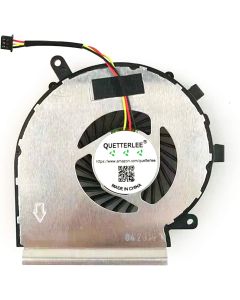 QUETTERLEE Replacement New CPU Cooling Fan for MSI 3-PIN GE62 GV62 GE72 PE60 PE70 GL62 GL72 6QC 2QD 2QE 6QG MS-16J1 16J2 16J5 16J8 16JB 16J9 1792 Series PAAD06015SL N303 N318 DFS470805WL0T FH18 Fan