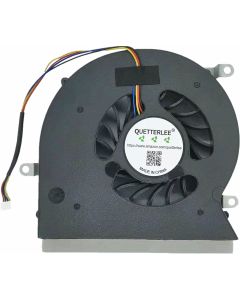 QUETTERLEE Replacement New Laptop Cooling Fan for MSI GT62 GT62VR GT62 6RD 6RE 7RE MS-16L1 MS-16L2 MS-16L3 Terrans Force S5 S6 S5-A1 Cooling Fan Cooler PABD19735BM N322 N395 Fan